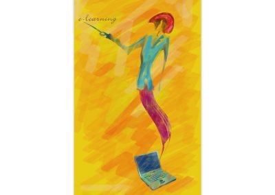 Ilustración Portada Revista RedIRIS